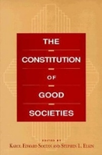 Enlarge image Cover: The Constitution of Good Societies - Pennsylvania State University Press