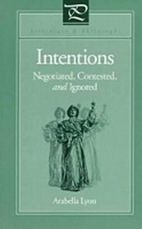 Enlarge image Cover: Intentions - Pennsylvania State University Press