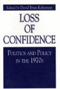 Enlarge image Cover: Loss of Confidence - Pennsylvania State University Press