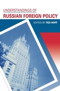 Cover: Understandings of Russian Foreign Policy - Pennsylvania State University Press