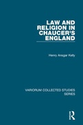 Cover: Law and Religion in Chaucer's England - Routledge