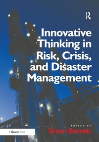 Enlarge image Cover: Innovative Thinking in Risk, Crisis, and Disaster Management - Routledge