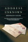 Cover: Address Unknown - Souvenir Press Ltd