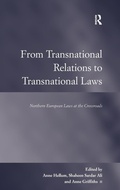 Cover: From Transnational Relations to Transnational Laws - Routledge