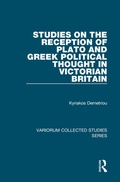 Cover: Studies on the Reception of Plato and Greek Political Thought in Victorian Britain - Routledge