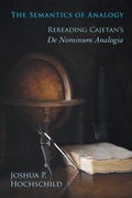Cover: The Semantics of Analogy - University of Notre Dame Press