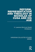 Cover: Reform, Representation and Theology in Nicholas of Cusa and His Age - Routledge