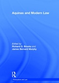 Cover: Aquinas and Modern Law - Routledge