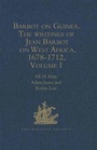 Cover: Barbot on Guinea: Volume I - The Hakluyt Society