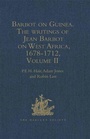 Cover: Barbot on Guinea: Volume II - The Hakluyt Society