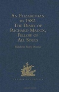 Cover: An Elizabethan in 1582 - The Hakluyt Society