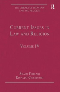 Bild vergrößern Bild: Current Issues in Law and Religion - Routledge