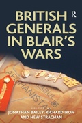 Cover: British Generals in Blair's Wars - Routledge