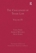 Cover: The Challenges of Trade Law - Routledge