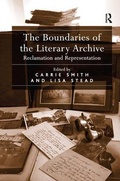 Cover: The Boundaries of the Literary Archive - Routledge
