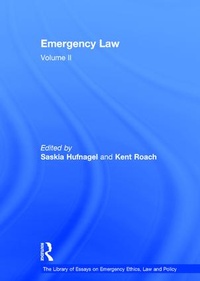 Enlarge image Cover: Emergency Law - Routledge