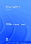 Cover: Emergency Ethics - Routledge