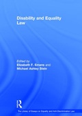 Cover: Disability and Equality Law - Routledge