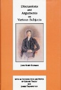 Enlarge image Cover: Discussions and Arguments on Various Subjects - University of Notre Dame Press