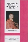 Cover: Two Essays on Biblical and on Ecclesiastical Miracles - University of Notre Dame Press