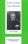 Cover: Sermons Preached on Various Occasions - University of Notre Dame Press