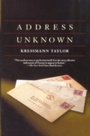 Cover: Address Unknown - Souvenir Press Ltd