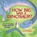 Cover: How Big was a Dinosaur? - Usborne Publishing Ltd