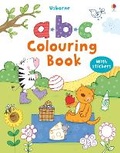 Cover: First Colouring Book ABC + Stickers - Usborne Publishing Ltd