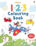 Cover: First Colouring Book 123 + Stickers - Usborne Publishing Ltd