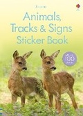 Cover: Animals, Tracks and Signs Sticker Book - Usborne Publishing Ltd