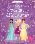 Cover: Sticker Dolly Dressing Popstars & Movie Stars - Usborne Publishing Ltd