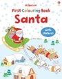 Cover: First Colouring Book Santa + stickers - Usborne Publishing Ltd