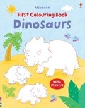 Cover: First Colouring Book Dinosaurs - Usborne Publishing Ltd