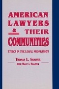 Cover: American Lawyers Their Communities - University of Notre Dame Press