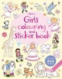 Cover: Girls' Colouring and Sticker Book - Usborne Publishing Ltd