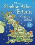 Cover: Sticker Atlas of Britain and Northern Ireland - Usborne Publishing Ltd