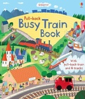 Cover: Pull-back Busy Train Book - Usborne Publishing Ltd