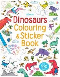 Enlarge image Cover: Dinosaurs Colouring & Sticker Book - Usborne Publishing Ltd