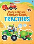 Cover: Make a Picture Sticker Book Tractors - Usborne Publishing Ltd