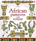 Cover: African Patterns to Colour - Usborne Publishing Ltd