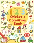 Cover: 123 Sticker and Colouring book - Usborne Publishing Ltd