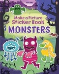 Cover: Make a Picture Sticker Book Monsters - Usborne Publishing Ltd