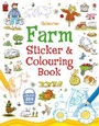 Cover: Farm Sticker and Colouring Book - Usborne Publishing Ltd