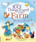 Cover: 1001 Things to Spot on the Farm Sticker Book - Usborne Publishing Ltd