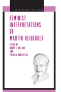 Cover: Feminist Interpretations of Martin Heidegger - Pennsylvania State University Press