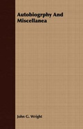 Cover: Autobiogrphy and Miscellanea - Read Books