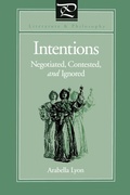 Cover: Intentions - Pennsylvania State University Press