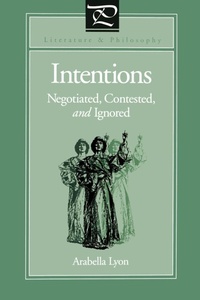 Enlarge image Cover: Intentions - Pennsylvania State University Press