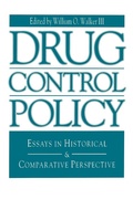 Cover: Drug Control Policy - Pennsylvania State University Press