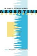 Cover: Argentine Democracy - Pennsylvania State University Press